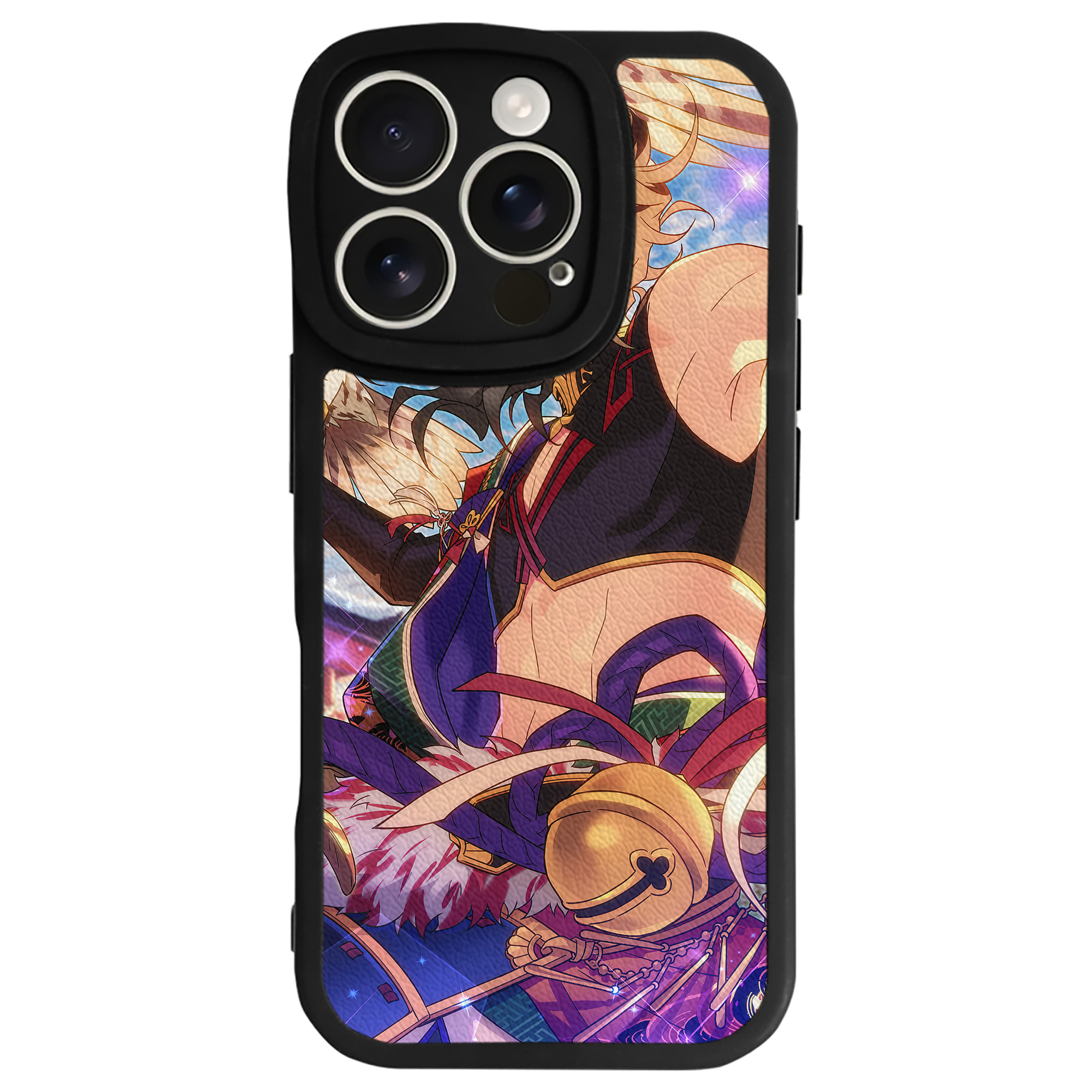 （画像用） あんさんぶるスターズ! Ensemble Stars 【iPhone 16シリーズ対応】シリコンスマホケース（レザー調） 材質：シリコン